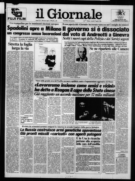 Il giornale : quotidiano del mattino